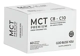 Capsulas Blandas MCT Premium x 60 cap blandas (God Bless You)