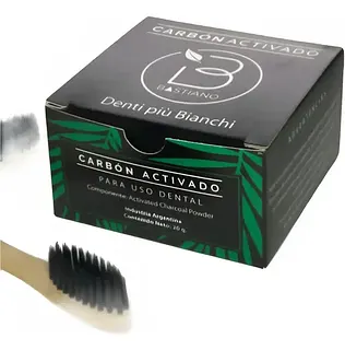 Carbon Activado Blanqueador Dental (Bastiano)