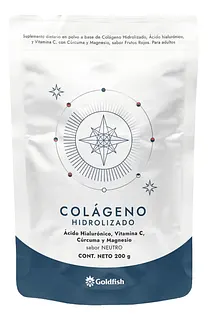 Colageno Hidrolizado sin Saborizante Agregado x 200 gr (Goldfish)