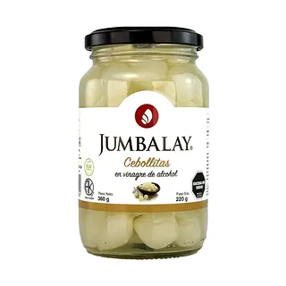 Cebollitas en Vinagre de Alcohol x 360 gr (Jumbalay)