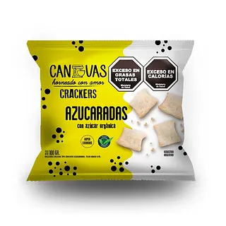 Galletitas Crackers Azucaradas x 110 gr (Canvas)