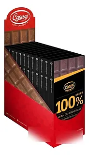 Chocolate Tableta 100% Cacao x 63 gr x 12 u (COPANI)