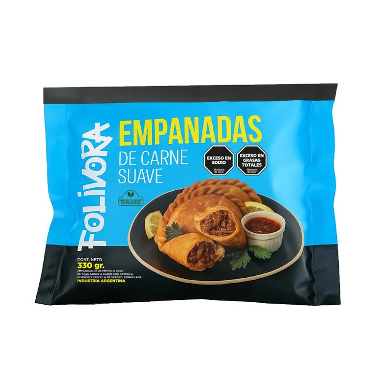 Empanadas de Carne Suave x 330 gr (Folivora)