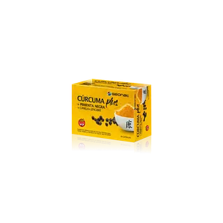 Curcuma Plus con Pimienta Negra y Jengibre x 30 comp (Geonat)