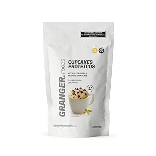 Cupcakes Proteicos Vainilla Lemon con Chips x 360 gr (Granger)