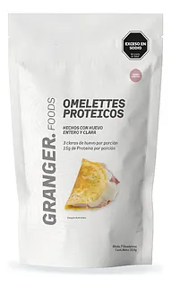 Omelettes Proteicos GRANGER Sabor Jamon y Queso x 210 gr (Granger)
