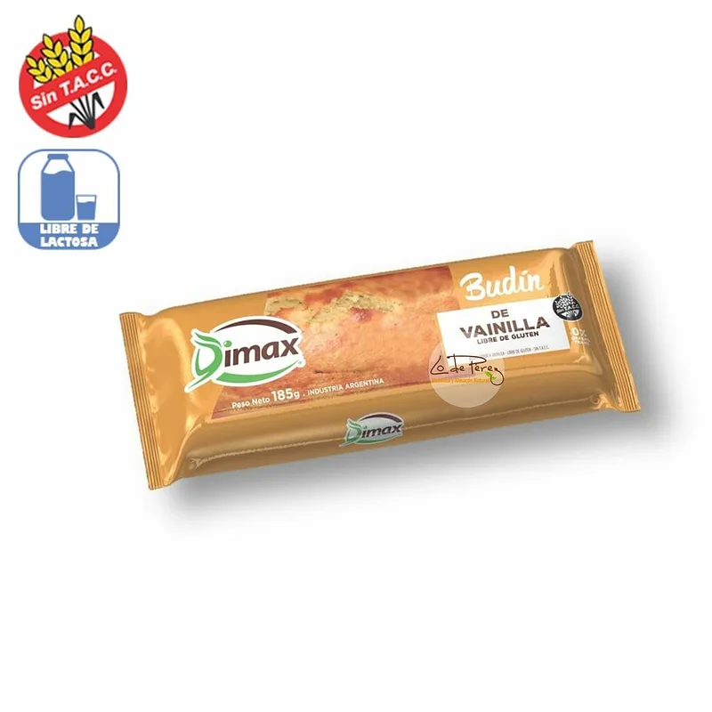 Budin de Vainilla x 185 gr (Dimax)