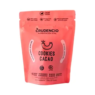 Galletitas Cookies Cacao x 90 gr (Crudencio)