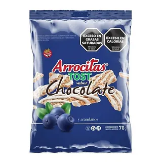 Arrocitas Choco Tost Arandano x 70 gr (Arrocitas)