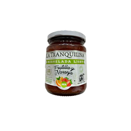 Mermelada Frutilla y Naranja Light x 330 gr (La Tranquilina)