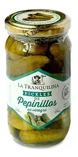Pepinillos en Vinagre x 200 gr (La Tranquilina)