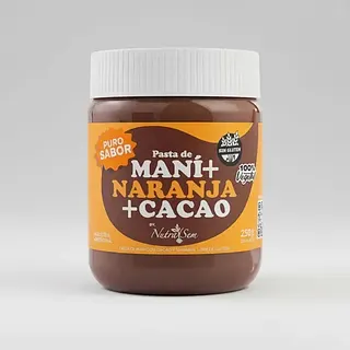 Pasta con Naranja y Cacao x 250 gr (Nutrasem)