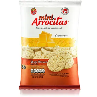 Mini Arrocitas Queso Romano x 53 gr (Cerealko)
