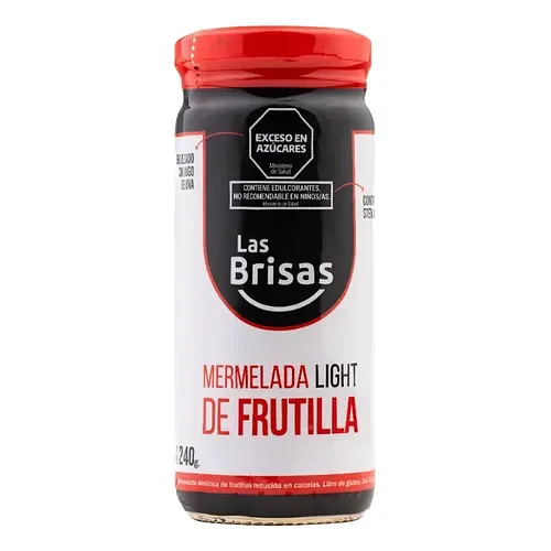 Mermelada de Frutilla Organica Light x 240 gr (Las Brisas)