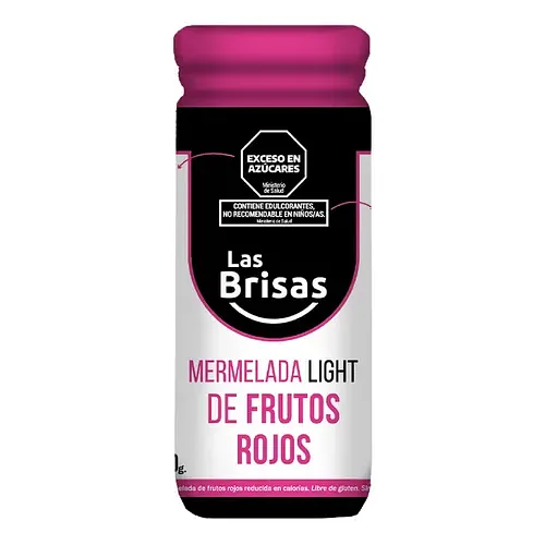 Mermelada de Frutos Rojos Organica Light x 240 gr (Las Brisas)