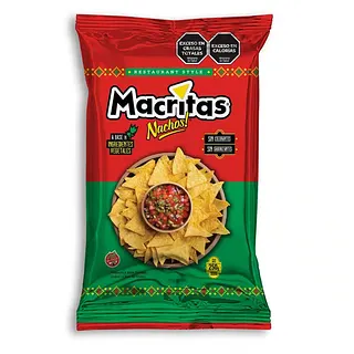 Nachos Restaurant Style x 250 gr (Macritas)