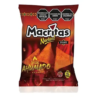 Nachos Sabor Ahumado x 90 gr (Macritas)