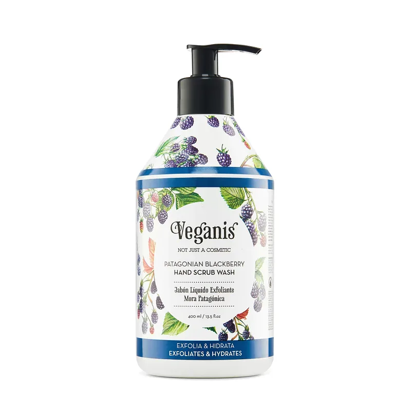 Jabon Liquido Exfoliante Mora Patagonica x 400 ml (Veganis)
