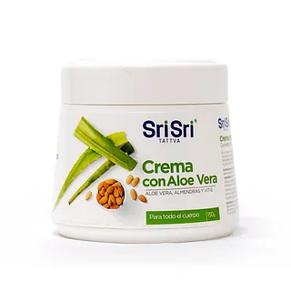Crema Corporal con Aloe Vera y Aceite de Almendras x 150 gr (Sri Sri)