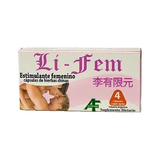 Li Fem x 4 cap (Argenfarma)