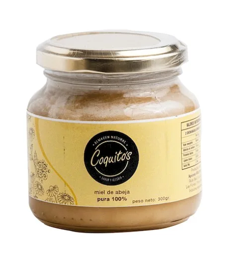 Miel 100% Pura x 250 gr (Coquitos)