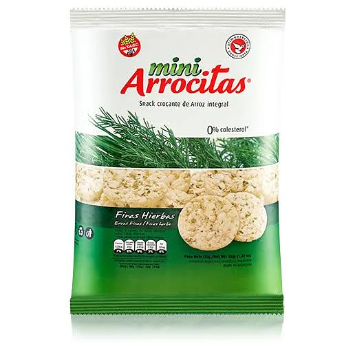 Mini Arrocitas Finas Hierbas x 53 gr (Cerealko)