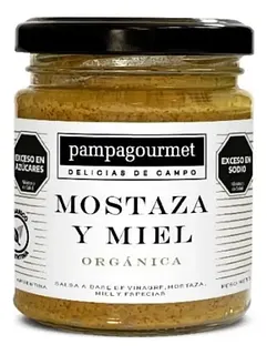 Mostaza y Miel Organica x 170 gr (Pampagourmet)