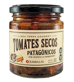 Tomates Secos Patagonicos con Hongos y Parmesano x 200 gr (Jumbalay)