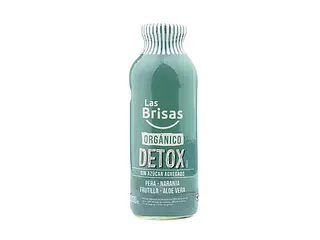 Jugo Detox Organico Pera, Naranja, Frutilla y Aloe Vera x 330 ml (Las Brisas)