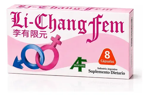 Li Fem x 8 cap (Argenfarma)