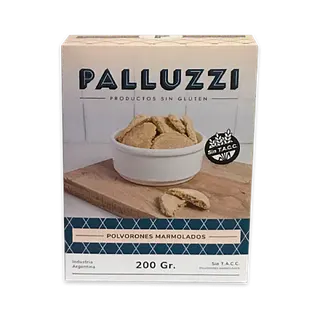 Galletitas Polvorones Marmolados x 200 gr (Palluzzi)