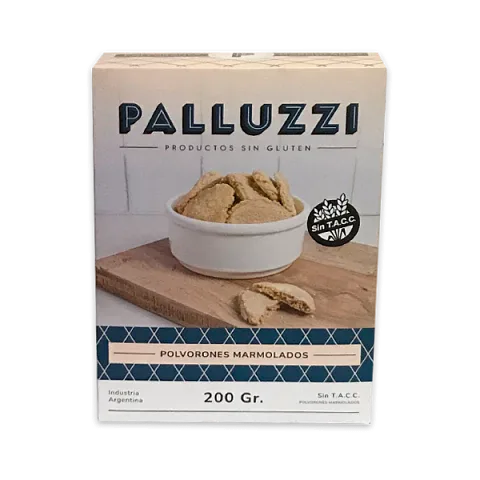 Galletitas Polvorones Marmolados x 200 gr (Palluzzi)