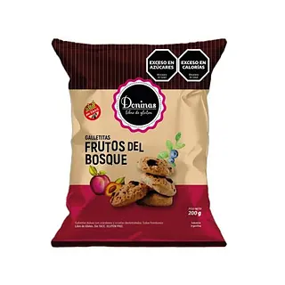 Galletitas Frutos del Bosque x 200 gr (Doninas)