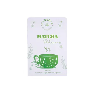 Matcha Polvo x 40 gr (Heredia)