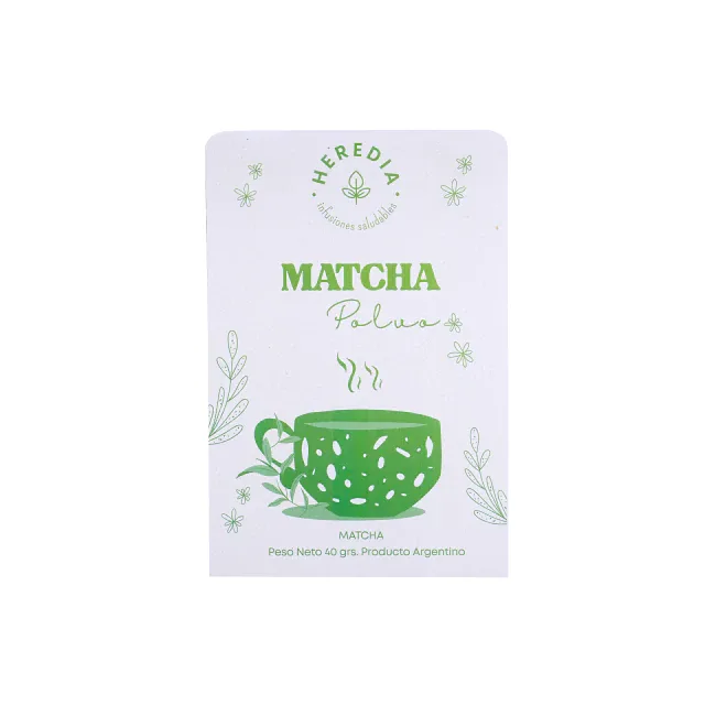 Matcha Polvo x 40 gr (Heredia)