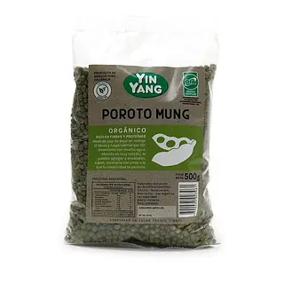 Poroto Mung Organico x 500 gr x 6 u (Yin Yang)