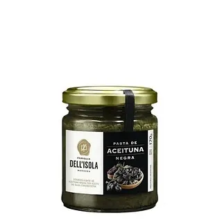Pasta de Aceituna Negra x 170 gr (Dell Isola)