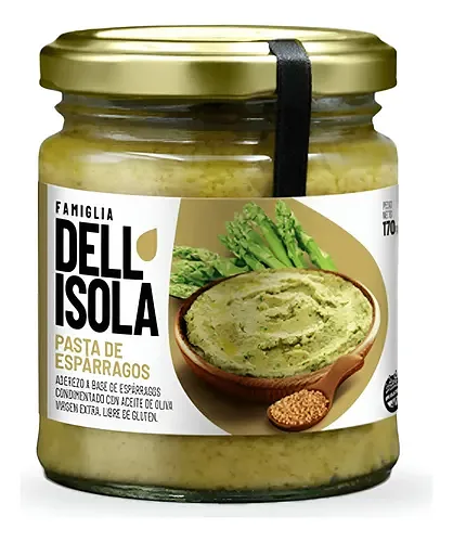 Pasta de Esparragos x 170 gr (Dell Isola)