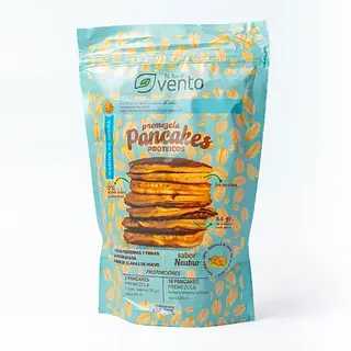 Premezcla para Pancakes Proteicos Sabor Neutro con Harina de Avena x 450 gr (Vento Fit)