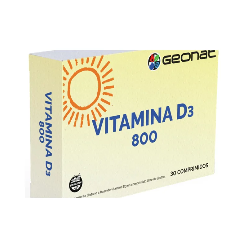 Vitamina D3 800 x 30 comp (Geonat)