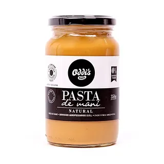 Pasta de Mani (Vidrio) x 350 gr x 12 u (ODDIS)