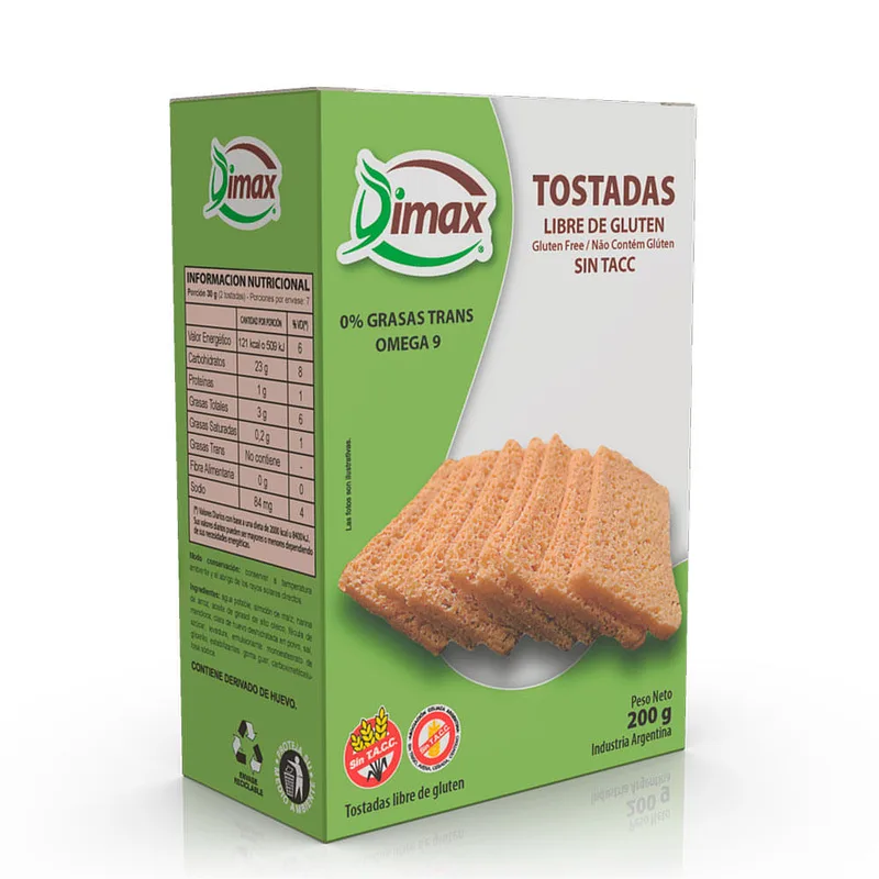Tostadas x 200 gr (Dimax)