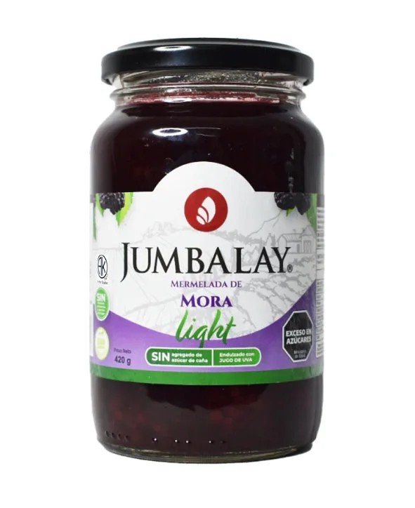 Mermelada de Mora Light x 420 gr (Jumbalay)