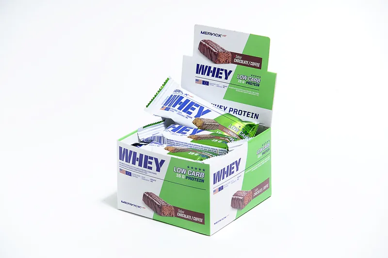 Low Carb Bar Coffe x 46 gr x 12 u (Mervick)
