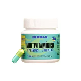 Multivitaminico x 30 cap (Diabla)