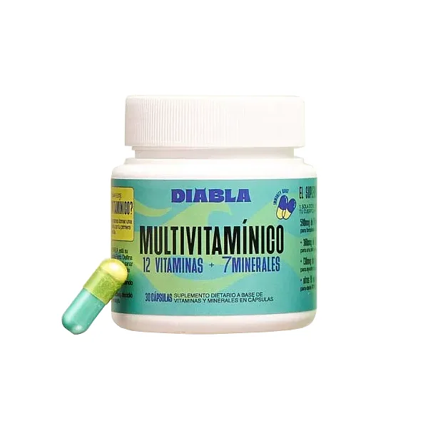Multivitaminico x 30 cap (Diabla)