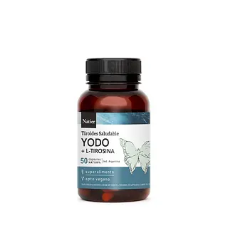 Yodo con L - Tirosina x 50 cap (Natier)