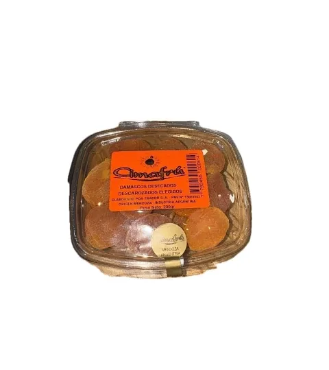 Damascos Desecados Descarozados x 200 gr (Cimafru)