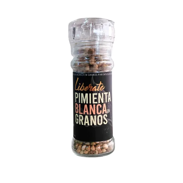 Molinillo Pimienta Blanca en Granos x 55 gr (Liberato)