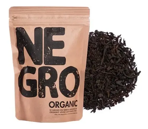 Te Negro Organico en Hebras Doypack x 80 gr (VN)